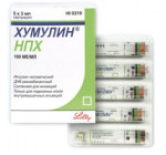 Хумулин Н НПХ (Humulin) 10х3мл картридж